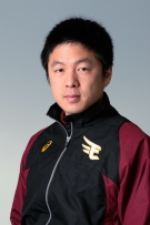 Portrait of a young man in athletic jacket.